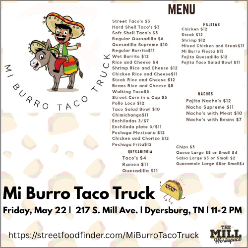 Mi Taco Burro Graphic